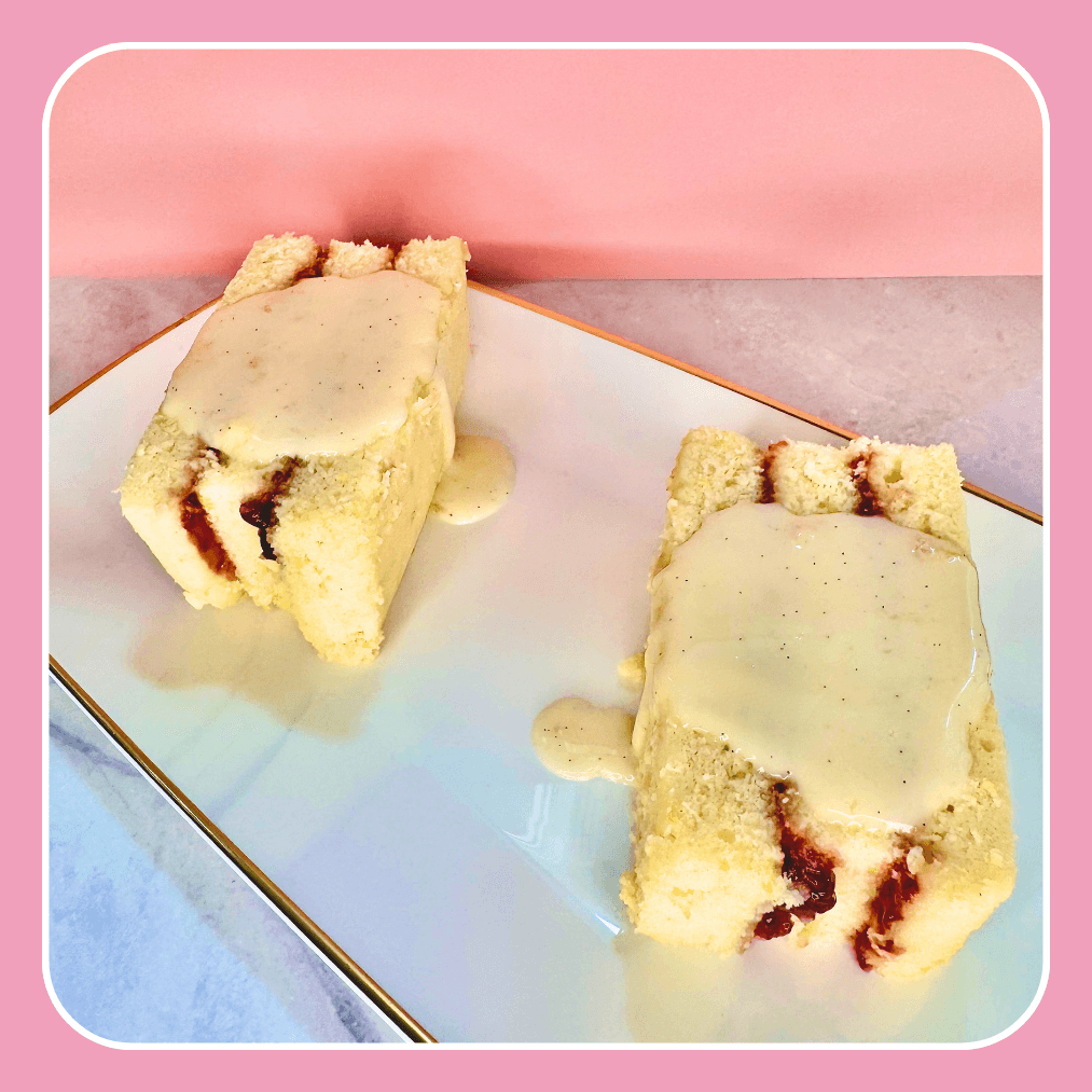 Lemon Raspberry Layer Cake