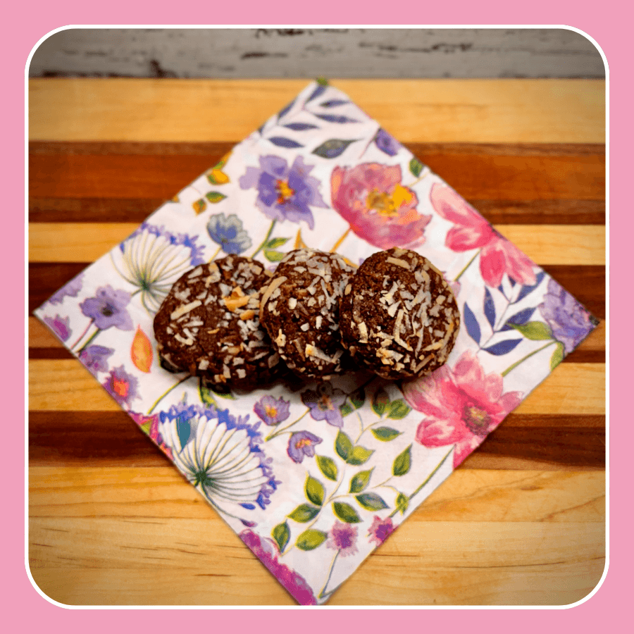 Almond Coconut Chocolate Chewy Cookies (GF)